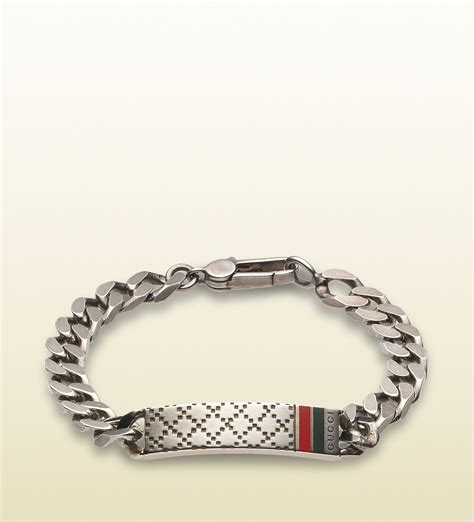 gucci bracelet mens uae|Men's Designer Silver Bracelets .